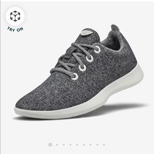 Womens Wool Runners Allbirds size 9 Natural grey